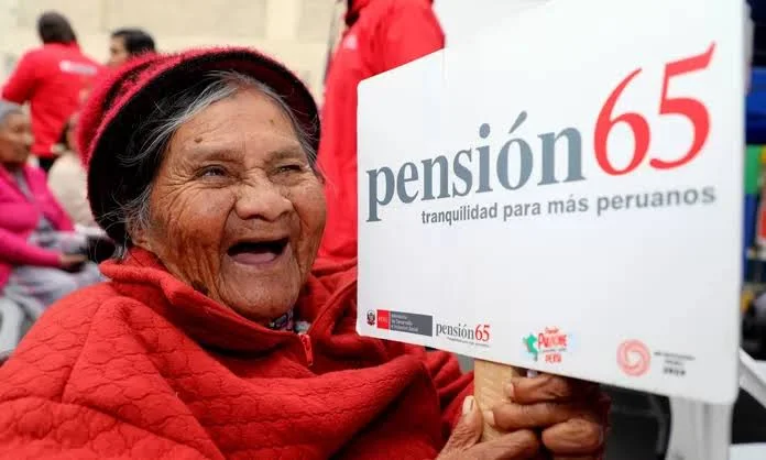 Paisaje verde para la sección de adultos mayores